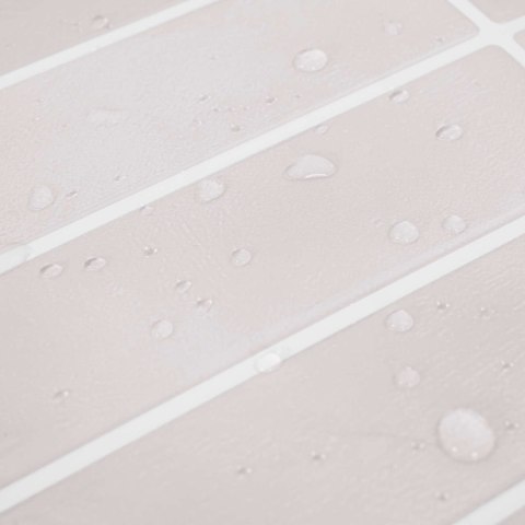 VidaXL Dekoracyjne naklejki 10 pcs Beżowy 29 x 22,9 x 0,8 cm