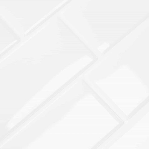 VidaXL Dekoracyjne naklejki 10 pcs Biały 29,4 x 21,4 x 0,8 cm