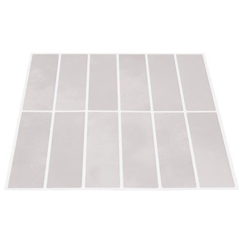 VidaXL Dekoracyjne naklejki 20 pcs Beżowy 29 x 22,9 x 0,8 cm