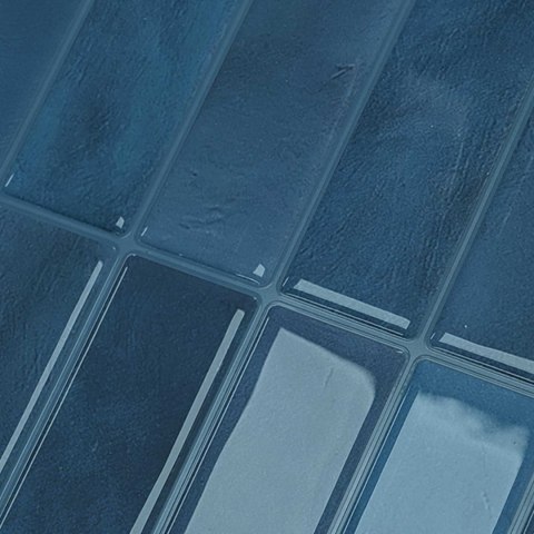 VidaXL Dekoracyjne naklejki 20 pcs Niebieski 29 x 22,9 x 0,8 cm