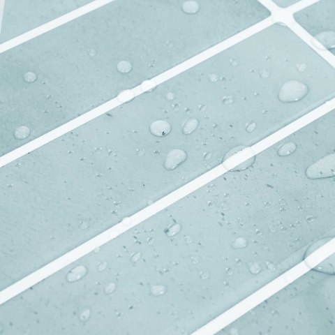 VidaXL Dekoracyjne naklejki 20 pcs Szary zielony 29 x 22,9 x 0,8 cm