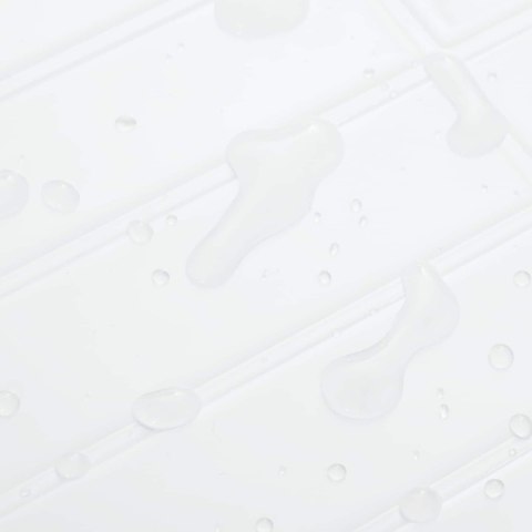 VidaXL Dekoracyjne naklejki 50 pcs Biały 29 x 22,9 x 0,8 cm