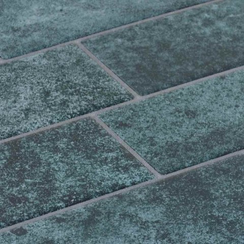 VidaXL Dekoracyjne naklejki 50 pcs Niebieskozielony