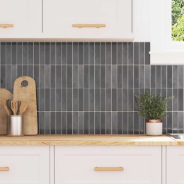 VidaXL Dekoracyjne naklejki 50 pcs Szary 29 x 22,9 x 0,8 cm