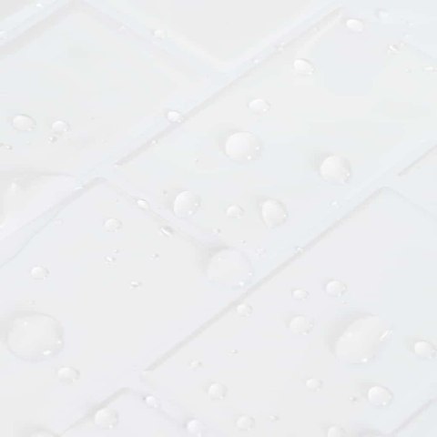 PŁYTKA KAFELEK SUBWAY 20 SZT BIAŁY 30,5X30,5CM POLIURETAN I PET