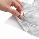 VidaXL Kafelka subway 20 pcs Biały marmur 30,5 x 30,5 cm