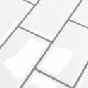 VidaXL Kafelka subway 20 pcs Biały szary 30,5 x 30,5 cm