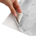 VidaXL Dekoracyjne naklejki 10 pcs Marmur szary 30 x 30 x 0,8 cm