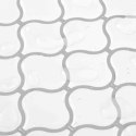 VidaXL Dekoracyjne naklejki 20 pcs Biały 27 x 27 x 0.8 cm