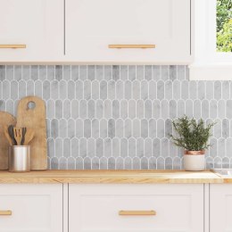 VidaXL Dekoracyjne naklejki 20 pcs Marmur szary 30 x 30 x 0,8 cm