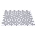 VidaXL Dekoracyjne naklejki 20 pcs Szary 27 x 27 x 0.8 cm