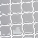 VidaXL Dekoracyjne naklejki 20 pcs Szary 27 x 27 x 0.8 cm