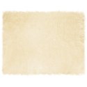 SZTUCZNY DYWAN SKÓRZANY TAFALLA KREMOWY 240X340CM