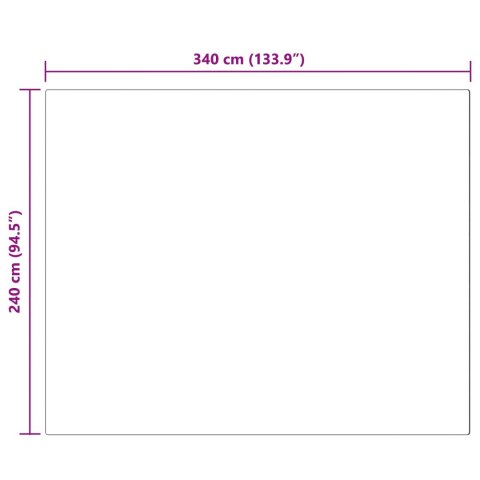 SZTUCZNY DYWAN SKÓRZANY TAFALLA ANTRACYT 240X340CM