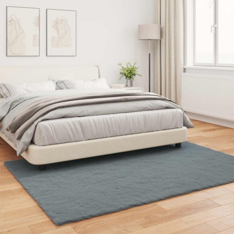 DYWAN Z SZTUCZNEGO KRÓLIKA OLITE ANTRACYT 140X200CM