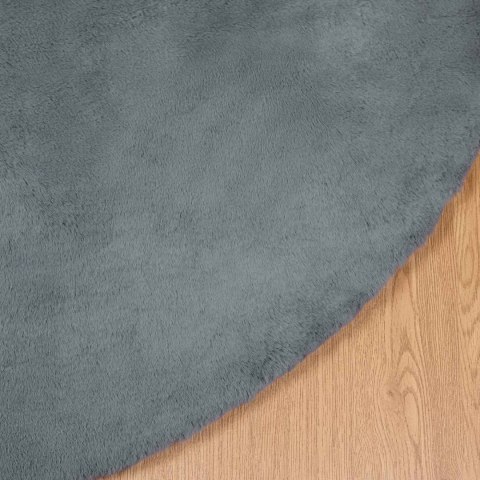DYWAN Z SZTUCZNEGO KRÓLIKA OLITE ANTRACYT 200X200X2CM