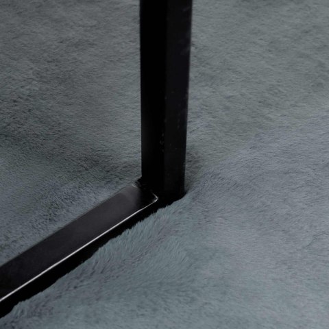 DYWAN Z SZTUCZNEGO KRÓLIKA OLITE ANTRACYT 240X340CM