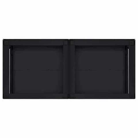 PODSTAWKA NA PRALKĘ 2 SZT CZARNY 64X55X32.5CM STAL