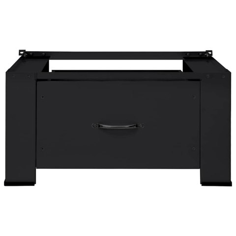 PODSTAWKA NA PRALKĘ CZARNY 64X55X32.5CM STAL