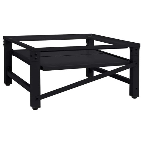 PODSTAWKA NA PRALKĘ CZARNY 64X55X32.5CM STAL