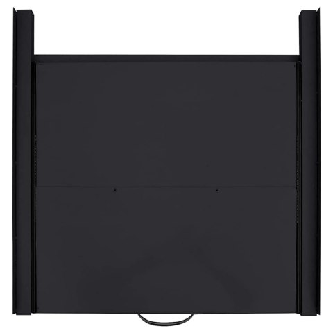 PÓŁKA ŚREDNIA DO PRALKI CZARNY 60X60X8CM STAL