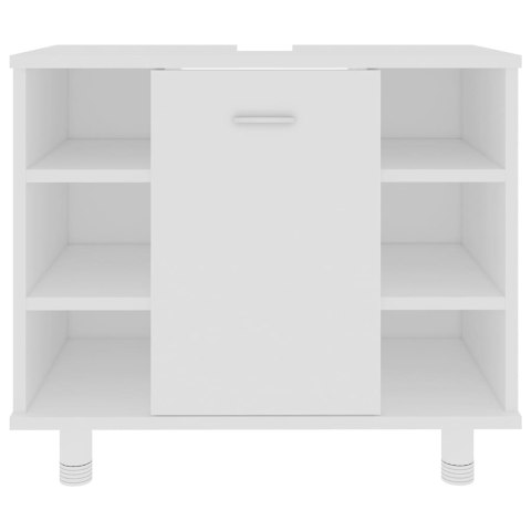 SZAFKA ŁAZIENKOWA BIAŁA 60X32X53,5CM