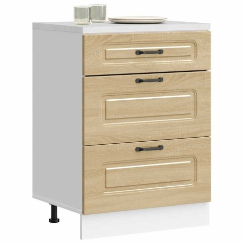 VidaXL Szafka kuchenna dolna, Kalmar, dąb sonoma