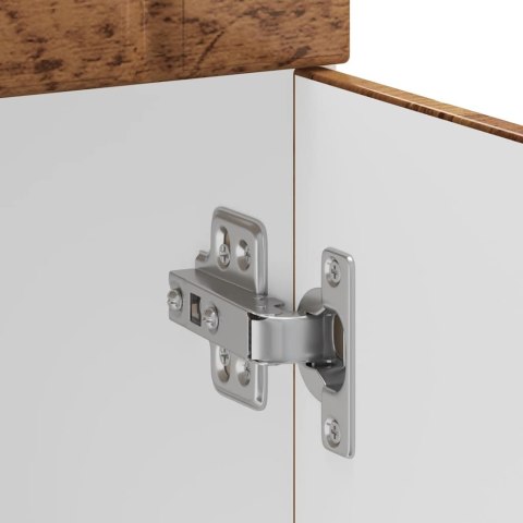 VidaXL Szafka kuchenna dolna „Lucca" Stare drewno Drewno klejone