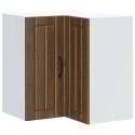 VidaXL Szafka ścienna narożna kuchenna, Lucca, brązowy dąb