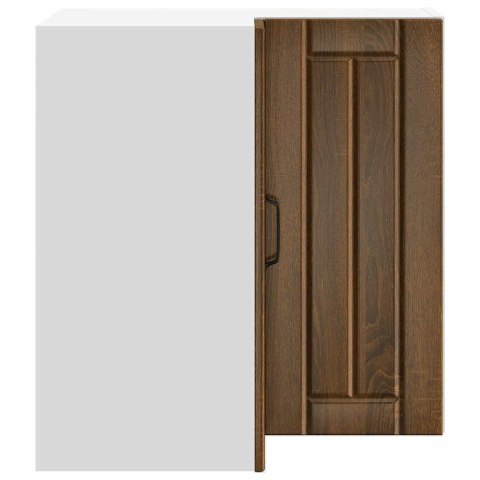 VidaXL Szafka ścienna narożna kuchenna, Lucca, brązowy dąb