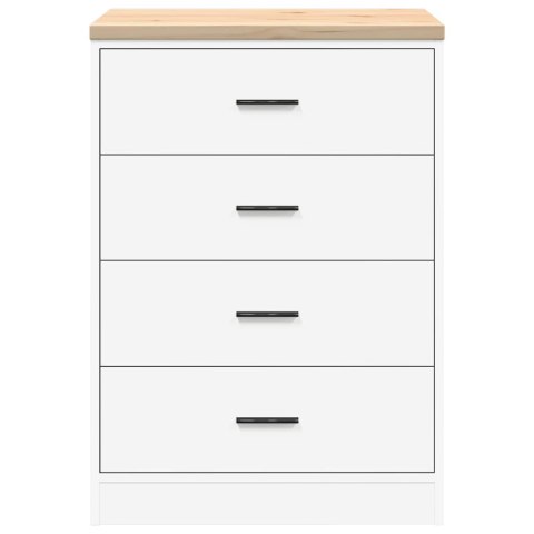 GARAŻOWA SZAFKA DO PRZECHOWYWANIA BIAŁA 60X51X85CM