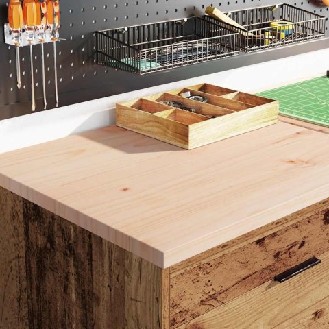 GARAŻOWA SZAFKA DO PRZECHOWYWANIA STARE DREWNO 60X51X85CM