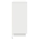 VidaXL Komoda LED Biały 90 x 32 x 75 cm Materiał drewnopochodny