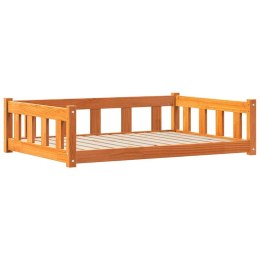 VidaXL Legowisko dla psa Woskowy Brąz 55 x 45 x 28 cm