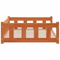 VidaXL Legowisko dla psa Woskowy Brąz 55 x 45 x 28 cm