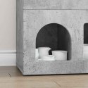 BUFET BETONOWY SZARY 80,5X35X59CM