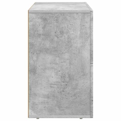 BUFET BETONOWY SZARY 80,5X35X59CM