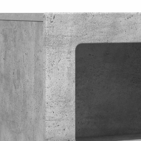 BUFET BETONOWY SZARY 80,5X35X59CM