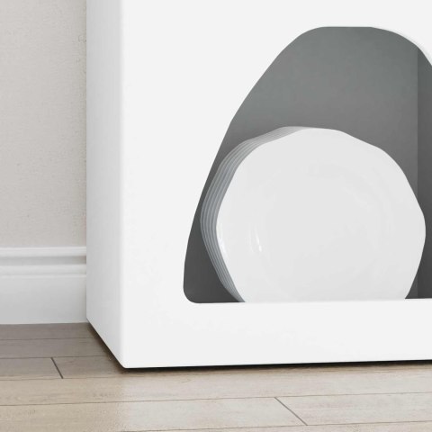 BUFET BIAŁY 40X35X100.5CM