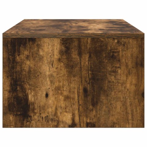 VidaXL Biurko montowane na ścianie Dąb wędzony 100 x 45 x 30 cm