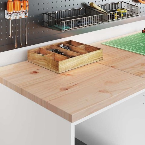 VidaXL Szafki garażowe 2 szt. Białe drewno klejone