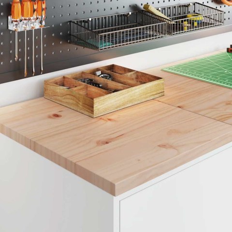 VidaXL Szafki garażowe 2 szt. Białe drewno klejone