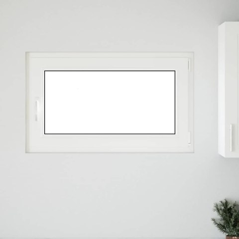 VidaXL Okno piwniczne "RISOR" 100x70 cm uchylno-rozwierne DIN prawe antracyt