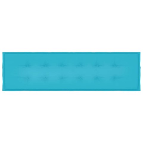 PODUSZKA NA ŁAWKĘ OGRODOWĄ TURKUSOWY 180X50X4CM