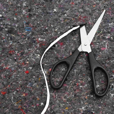 VidaXL Polar do basenu Szary 1 x 10 m Poliester i bawełna