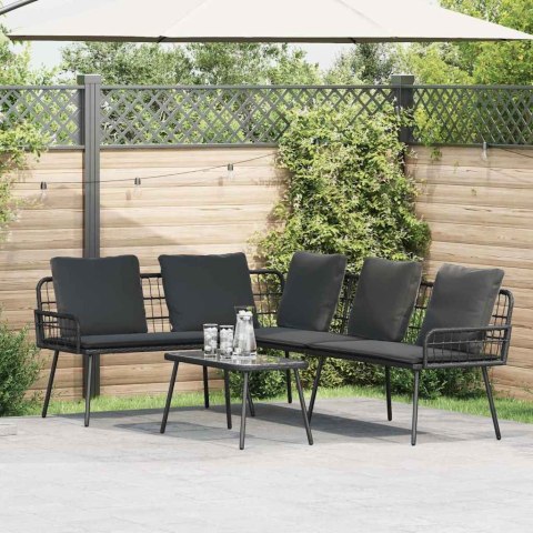 VidaXL Sofa z poduszką Szary 61.5 x 123 x 82cm Metal