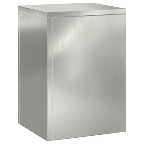 VidaXL Stojak na rośliny 2 pcs Srebrny 24 x 24 x 35 cm