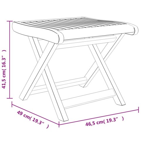 VidaXL 3-cz. zestaw wypoczynkowy do ogrodu, lite drewno tekowe
