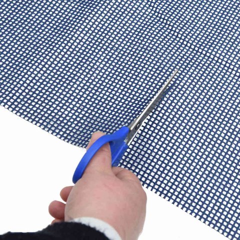 VidaXL Dywan pod namiot Niebieski 200 x 200 cm Poliester