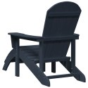 VidaXL Krzesło Adirondack Granatowy 74 x 82 x 92cm HDPE